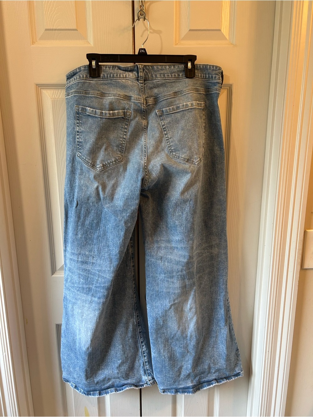 Festi Torrid Light Blue Wide Leg Women's Jeans Size 14 - Picture 2 of 6